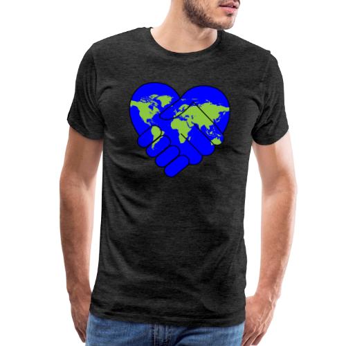 World United in Love - Men's Premium T-Shirt