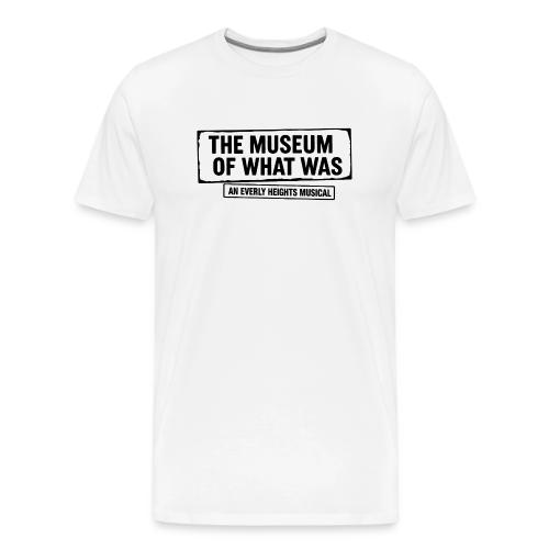 Museum of What Was Logo (Black) - Men's Premium T-Shirt