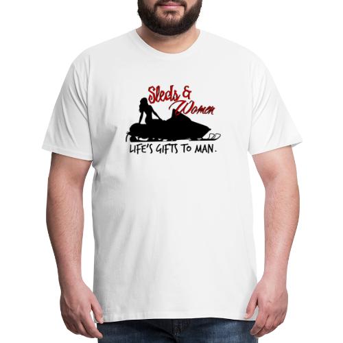 Sleds & Women - Men's Premium T-Shirt