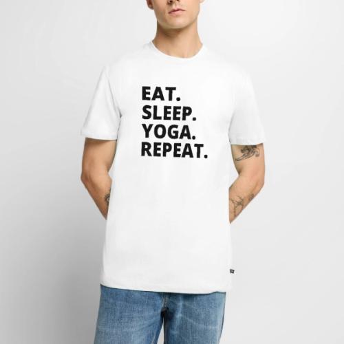 Eat Sleep Yoga: Yoga Apparel & Mindful Merch - Men's Premium T-Shirt