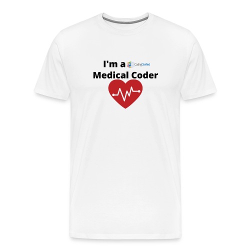 I'm a Coding Clarified Medical Coder <3 - Men's Premium T-Shirt