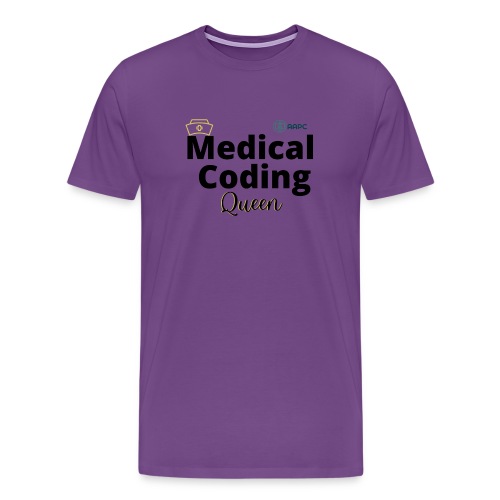 AAPC Medical Coding Queen Apparel - Men's Premium T-Shirt