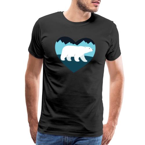 Polar Bear Love - Men's Premium T-Shirt