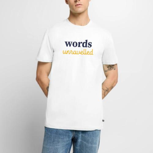 Words Unravelled - Men's Premium T-Shirt