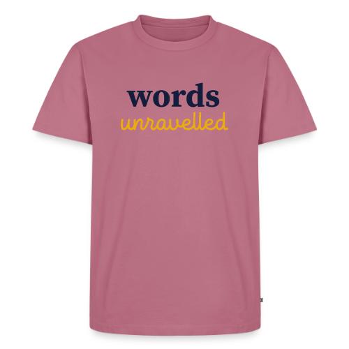 Words Unravelled - Men's Premium T-Shirt