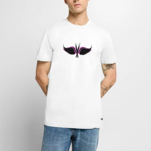 Lash Tweezer Wings black - Men's Premium T-Shirt