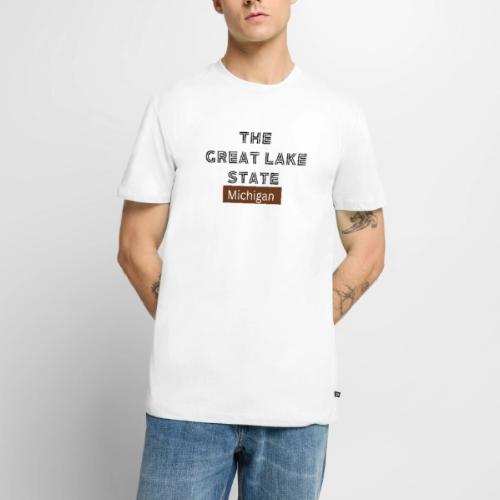 The Great Lake State. Michigan - Men's Premium T-Shirt