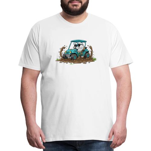 Off Roading Specialist Funny Muddy Cart Quote - Men's Premium T-Shirt
