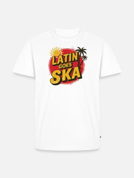 Latin Goes Ska - Men's Premium T-Shirt - white