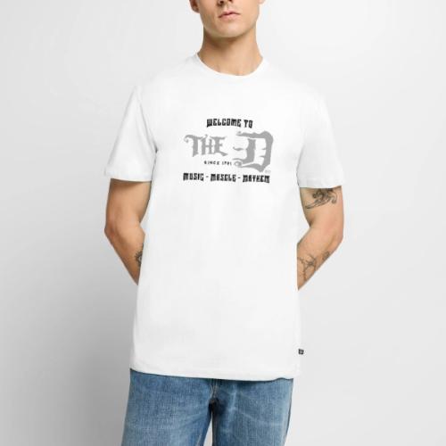 Welcome to the D® Script 2 - Men's Premium T-Shirt