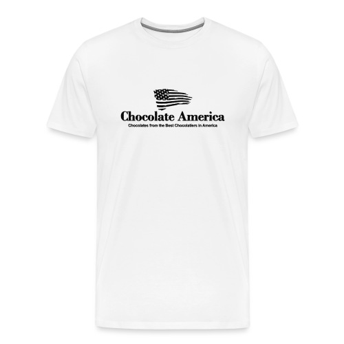 Logo for Chocolate America - Men's Premium T-Shirt