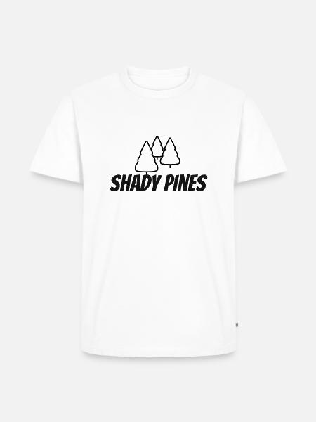 Shady Pines - Men's Premium T-Shirt - white