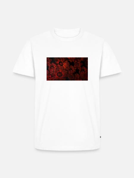 Flower - Men's Premium T-Shirt - white