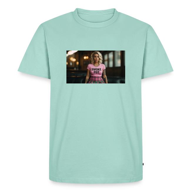 **Smoke Pot Pink Rebel Tee**