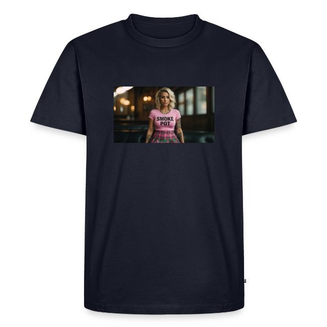 **Smoke Pot Pink Rebel Tee**