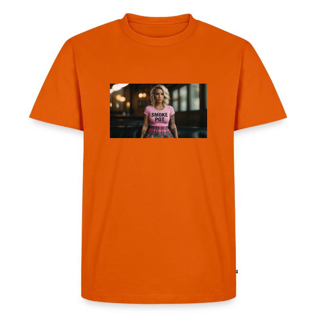 **Smoke Pot Pink Rebel Tee**