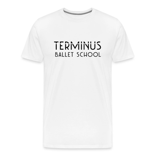 School Logo (black text) - Men's Premium T-Shirt