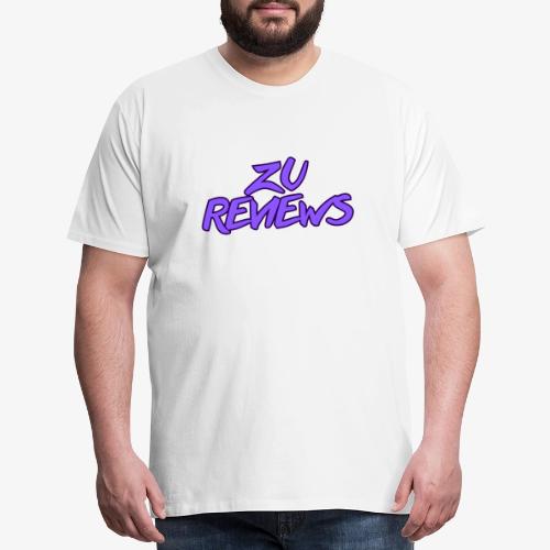Zu Reviews Logo - Men's Premium T-Shirt