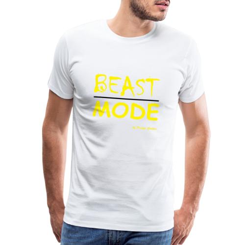 MODE, BEAST-YELLOW - Men's Premium T-Shirt