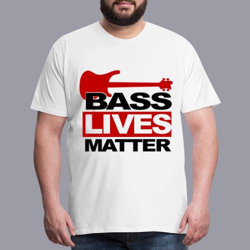 BASS LIVES MATTER - Men's Premium T-Shirt