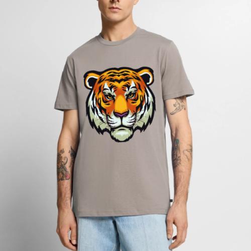 Tiger Fashion Feline Animal, Tiger Willing Success - Men's Premium T-Shirt