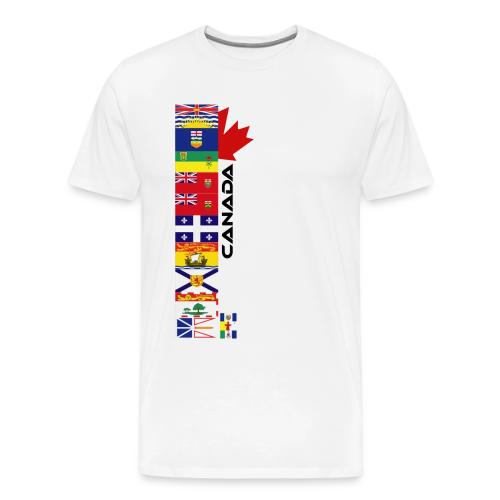 Canadian Provinces - Men's Premium T-Shirt