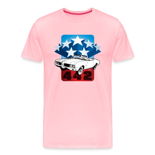 auto_oldsmobile_442_001 - Men's Premium T-Shirt