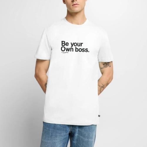 Boss in black - Men's Premium T-Shirt