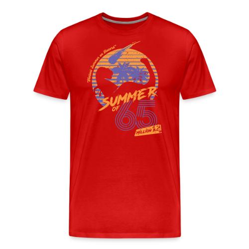 Summer of 65 million B.C. - Orange - Men's Premium T-Shirt