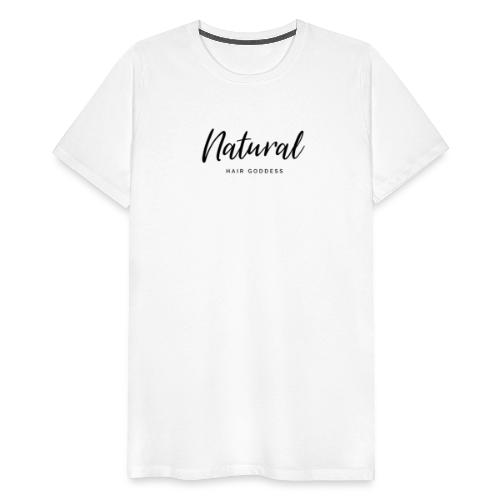 Natural Hair Goddess - Men's Premium T-Shirt