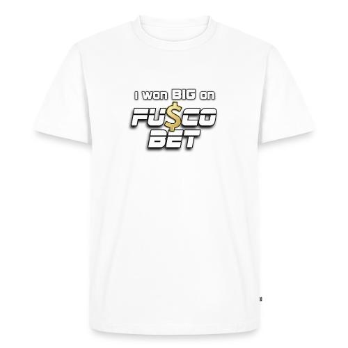 I WON BIG ON FUSCOBET - Men's Premium T-Shirt