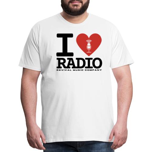 I Love Radio - Men's Premium T-Shirt