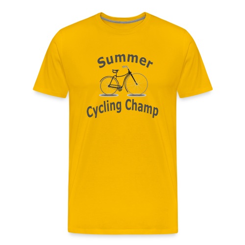 Summer Cycling Champ - Men's Premium T-Shirt