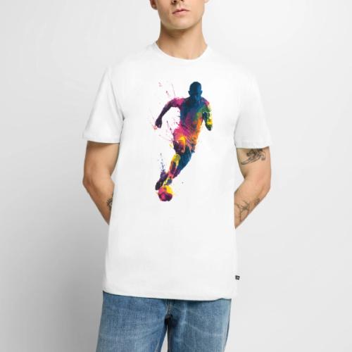 Soccer: Kick of Colors - Men's Premium T-Shirt