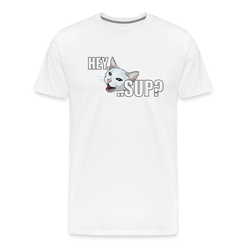 heysupfinal - Men's Premium T-Shirt