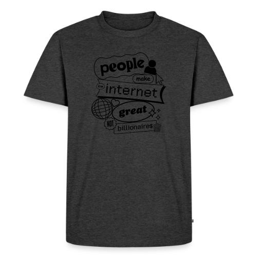 People Make The Internet Great - Blobby Black - Men's Premium T-Shirt