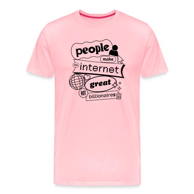People Make The Internet Great - Blobby Black