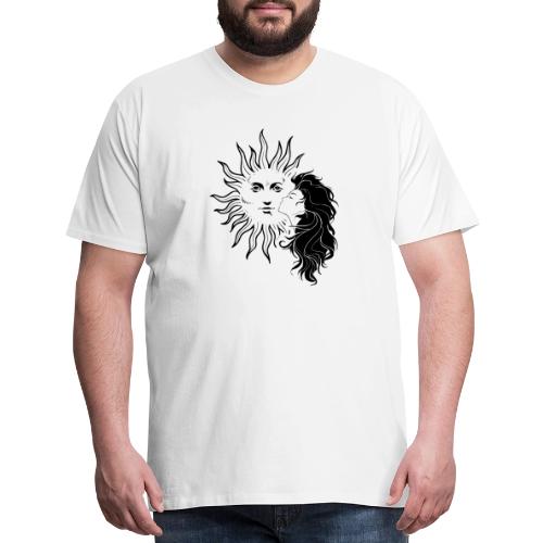 Mystical Girl & Sun - Men's Premium T-Shirt