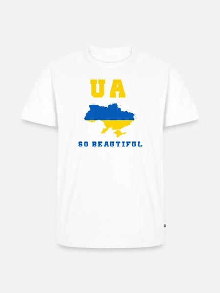 UA so beautiful - Men's Premium T-Shirt - white