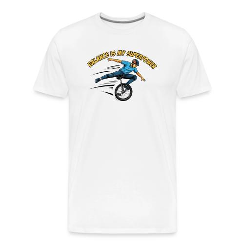 Balance is my Superpower - Men's Premium T-Shirt