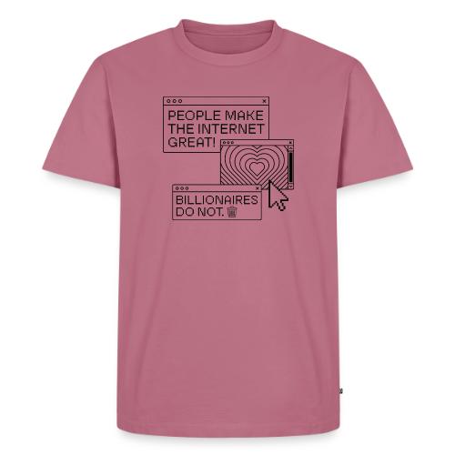 People Make The Internet Great - Browsers Black - Men's Premium T-Shirt