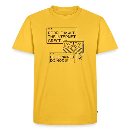 People Make The Internet Great - Browsers Black - Men's Premium T-Shirt