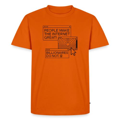 People Make The Internet Great - Browsers Black - Men's Premium T-Shirt