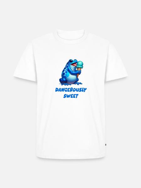 Poison dart frog - Men's Premium T-Shirt - white