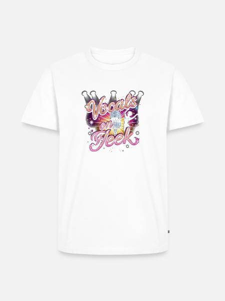 Karaoke Vocals On Fleek - Men's Premium T-Shirt - white