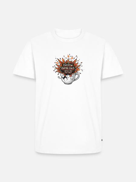 System Overload Initializing Too Early - Men's Premium T-Shirt - white