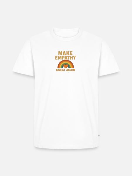Make Empathy Great Again - Men's Premium T-Shirt - white
