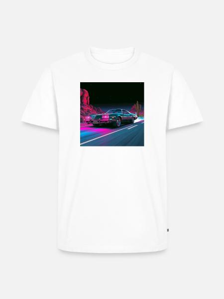 Neon Velocity - Men's Premium T-Shirt - white