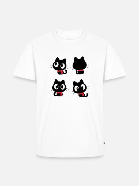 Noir Eyes Quartet - Men's Premium T-Shirt - white