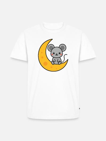 Mouse - Men's Premium T-Shirt - white